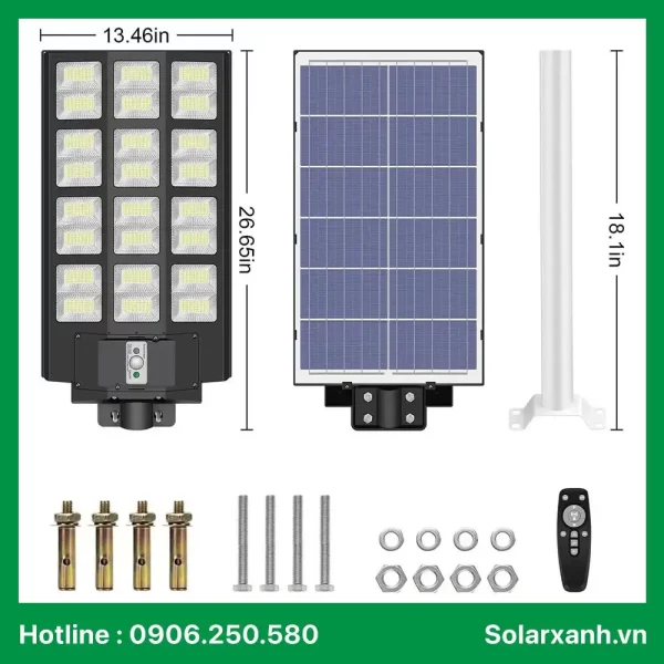 Đèn liền thể đơn 1000W 12 khoang - Hình ảnh 5